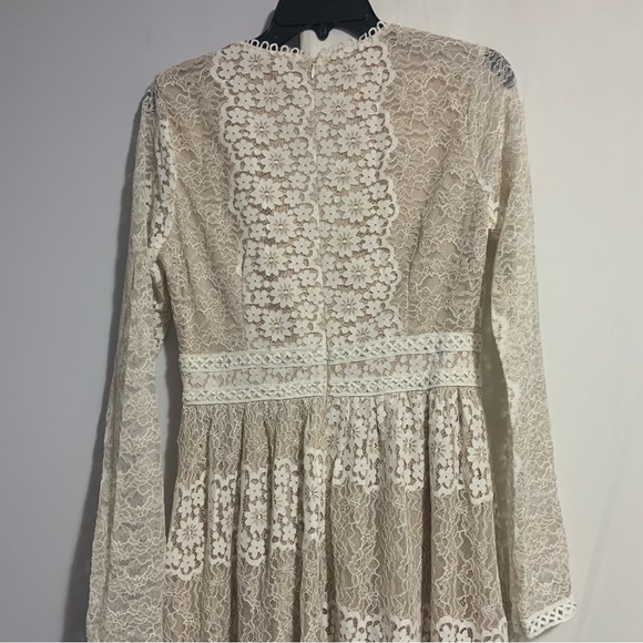 Roolee blush lace Dress - Picture 4 of 6